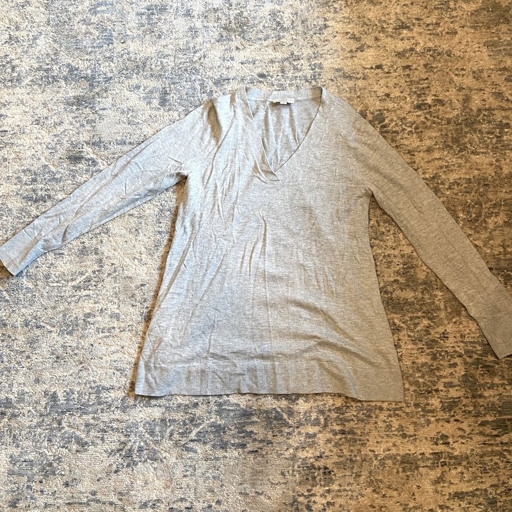 LOFT VNeck A-Line Sweater